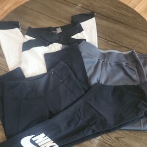 Women's Black and Gray Yoga Pants Set (4), (3)Calia(1)Nike